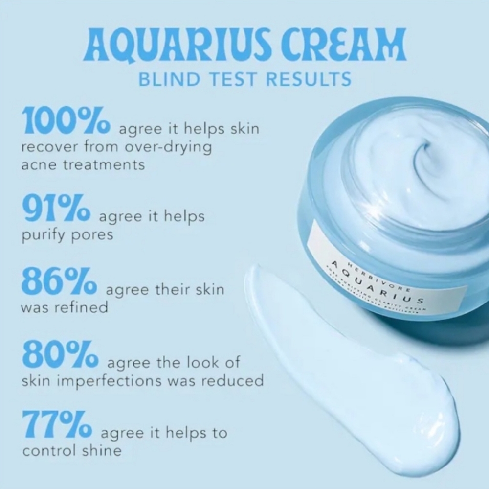 🆕️Herbivore AQUARIUS PORE PURIFYING CLARITY CREAM - Picture 2 of 3